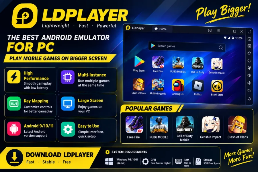 LDPlayer emulator used to install Indian Vehicles Simulator 3D on PC
